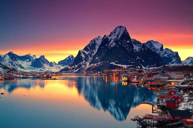 © Aurore Boréale sur Tromso - Norvège - GRAND NORD